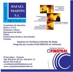 Carpintería Metálica Rafael Martín, Chullera