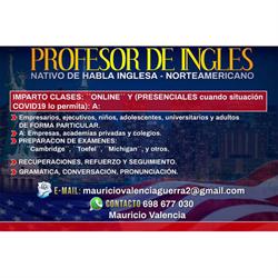 Profesor Traductor de Inglés Mauricio Valencia, Castellón de la Plana
