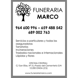 Funeraria Marco, Artana