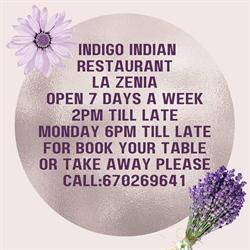 Indigo - Fine Indian Dining, La Zenia