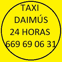TAXI EN DAIMUS Y LA SAFOR, Daimus