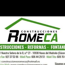 Construcciones y Reformas Romeca, Navas del Madroño
