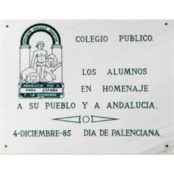 Colegio Público San José, Palenciana