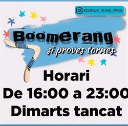 PIZZERIA Y PARQUE INFANTIL "BOOMERANG", Castello d'Empuries