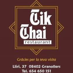 Tik Thai - El Restaurant Tailandès i Emportar de Granollers