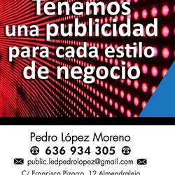 Pedro López Publicidad Led, Almendralejo