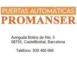 Puertas automáticas Promanser, Castellbisbal