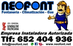 Instalaciones Neofont Fontanería Calefacción Gas, Alicante