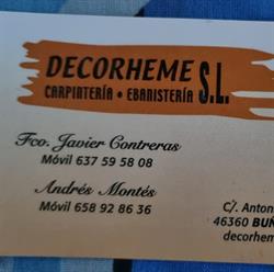 Decorheme, Buñol