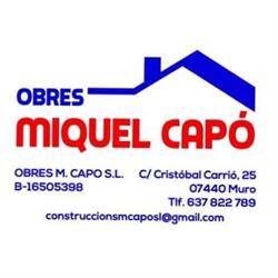 OBRAS M CAPÓ, SL, Muro