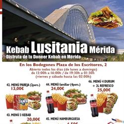 Kebab Lusitania merida, Mérida