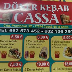 Doner Kebab Cassa de la Selva