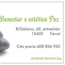 Benestar e Estética Paz, Ferrol