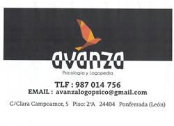 Avanza Ponferrada Psicología y Logopedia