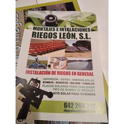 Solar y Riegos Leon, Baeza