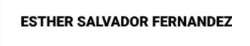 Esther Salvador Fernández, Laujar de Andarax