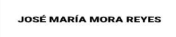 José María Mora Reyes, Martín de la Jara