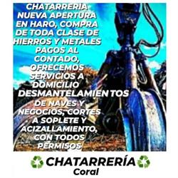 Hierros y Metales Coral Chatarreria, Haro