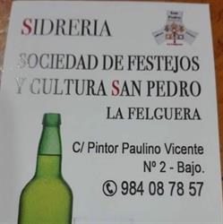 Sidrería Festejos de san Pedro, Langreo