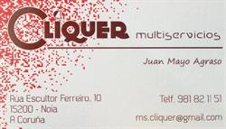 CLIQUER Multiservicios, Noia