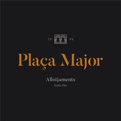 Plaça Major. Allotjaments, Santa Pau
