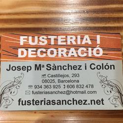 FusteriaSanchez, Barcelona