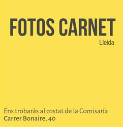 Fotos Carnet - Lleida