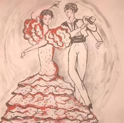 Sevillano con mucho arte, Santander