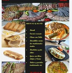Comida árabe chourouk, Novelda