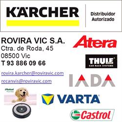 Rovira Vic KARCHER - ROOMBA - Distribuïdor autoritzat S.A.T. OFICIAL