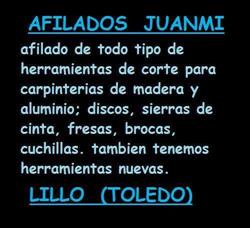 Afilados y herramientas Juanmi, Lillo