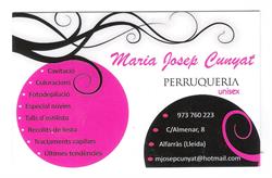 Perruqueria Maria Josep Cunyat, Alfarrás