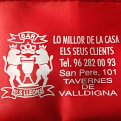 Bar Els Lleons, Tavernes de la Valldigna