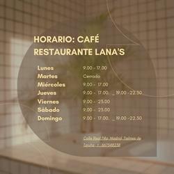 Cafe Restaurante Lana's, Tielmes de Tajuña