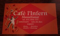 Café L'infern, Massalfassar