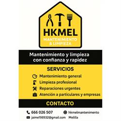 Hkmel mantenimiento y limpieza., Melilla