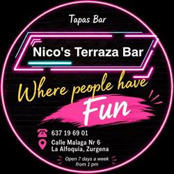 Nico's Terraza Bar, La Alfoquia