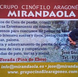 Centro Canino de Mirandaola, Pina de Ebro