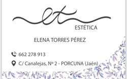 Centro de estética Elena Torres, Porcuna