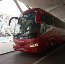 la antellense de autobuses, Antella