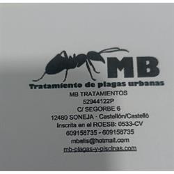 MB plagas y piscinas, Soneja
