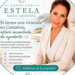 casas con estela, Oruña de Pielagos