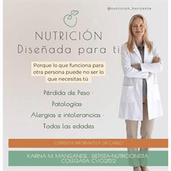 Karina Manganese - Nutricionista Alicante - Nutrición Horizonte
